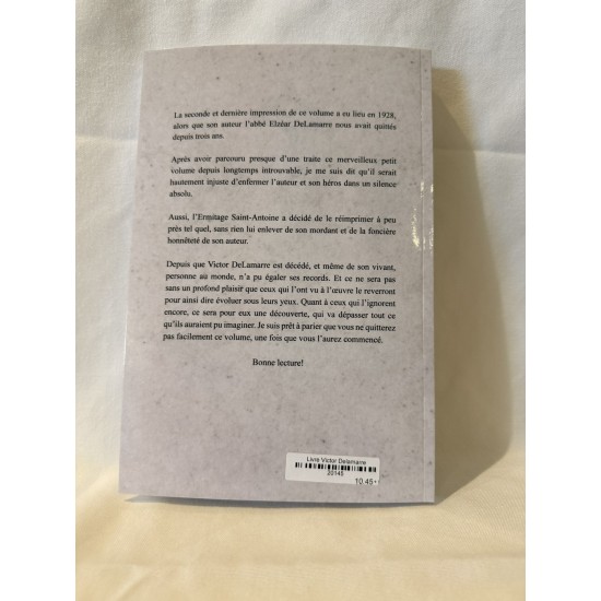 Livre Victor DeLamarre