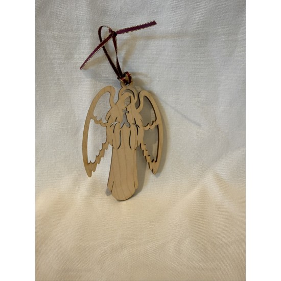 Ornement de Noël ange et ailes