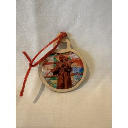 Ornement de Noël boule Saint-Antoine