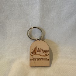 Porte-clé en bois Ermitage Saint-Antoine