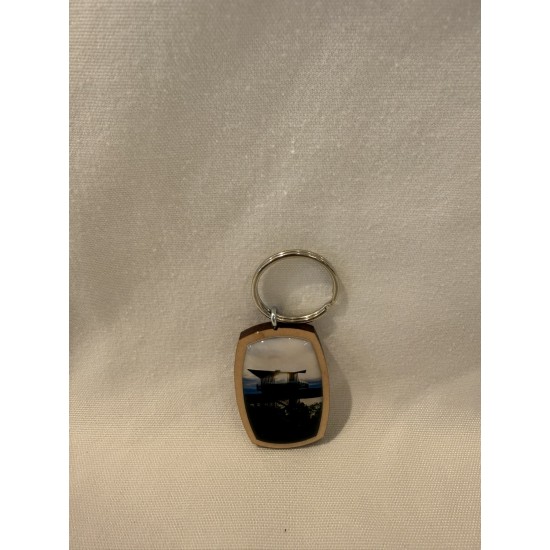 Porte-clé en bois Tour Saint-Antoine