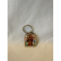 Porte-clé en bois Saint-Antoine