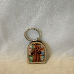 Porte-clé en bois Saint-Antoine