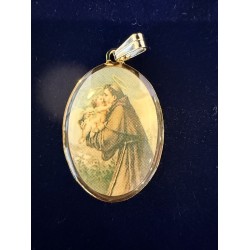 Médaille de Saint-Antoine couleur
