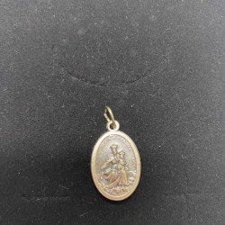 Médaille Sainte-Thérèse et Notre-Dame du Mont-Carmel argent